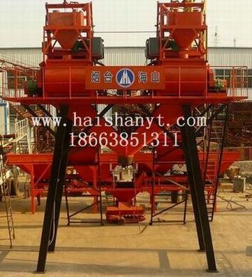 הվSimple Concrete mixing plant 
P(gun)I: